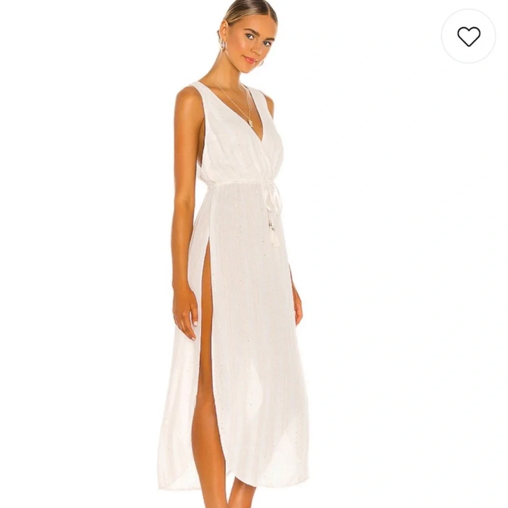 NWT L*SPACE Kenzie swim Cover Up in Black Size M